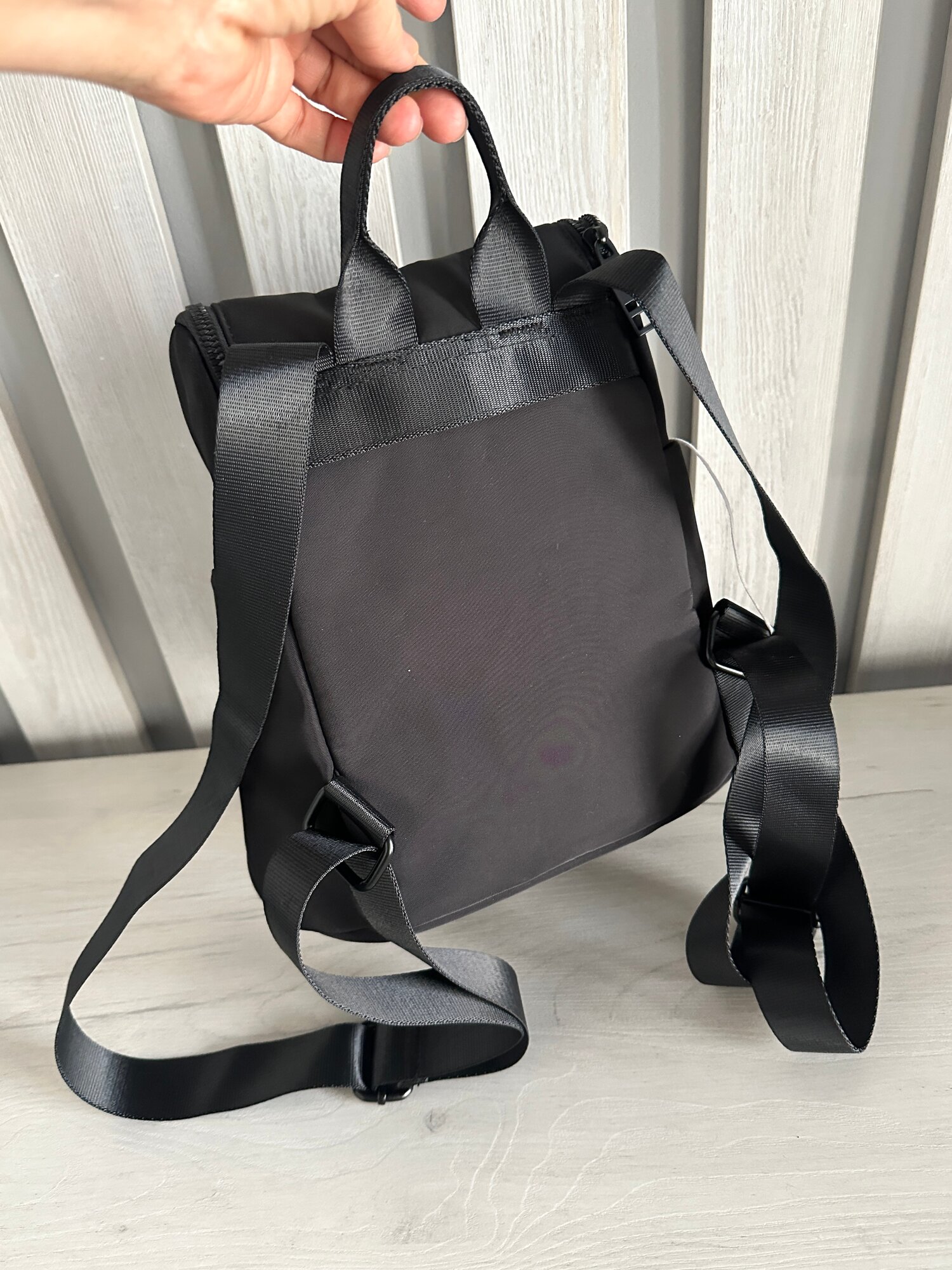 Рюкзак INK, фактура гладкая, черный — фото 1