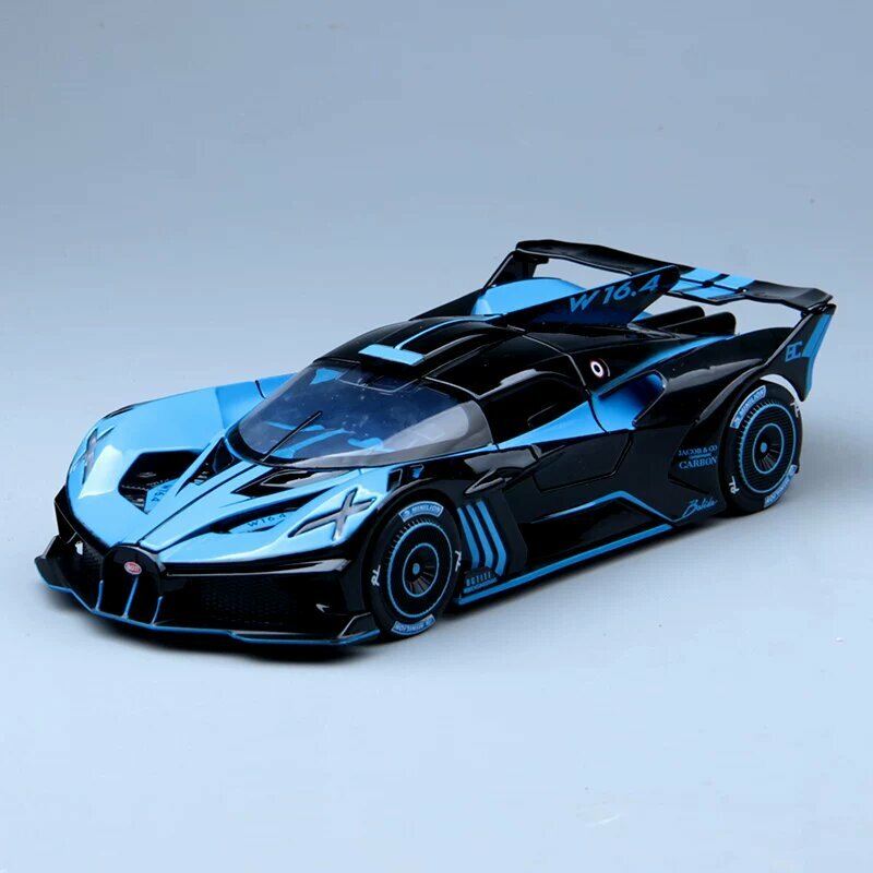 Модель Bugatti Bolide, коллекционная автотранспортная игрушка для поклонников автомобилей