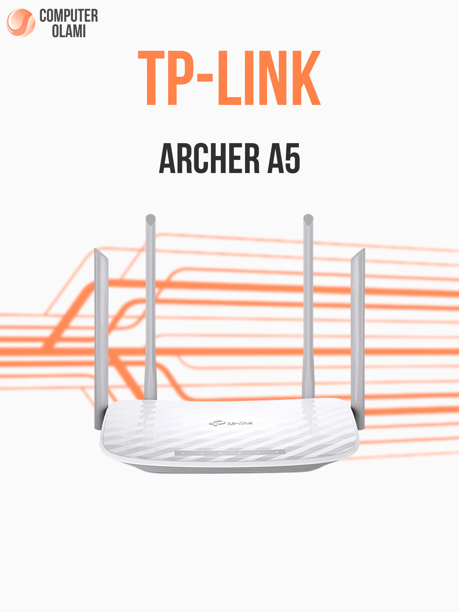 Двухдиапазонный Wi-Fi роутер TP-Link Archer A5 (AC1200) Рутор