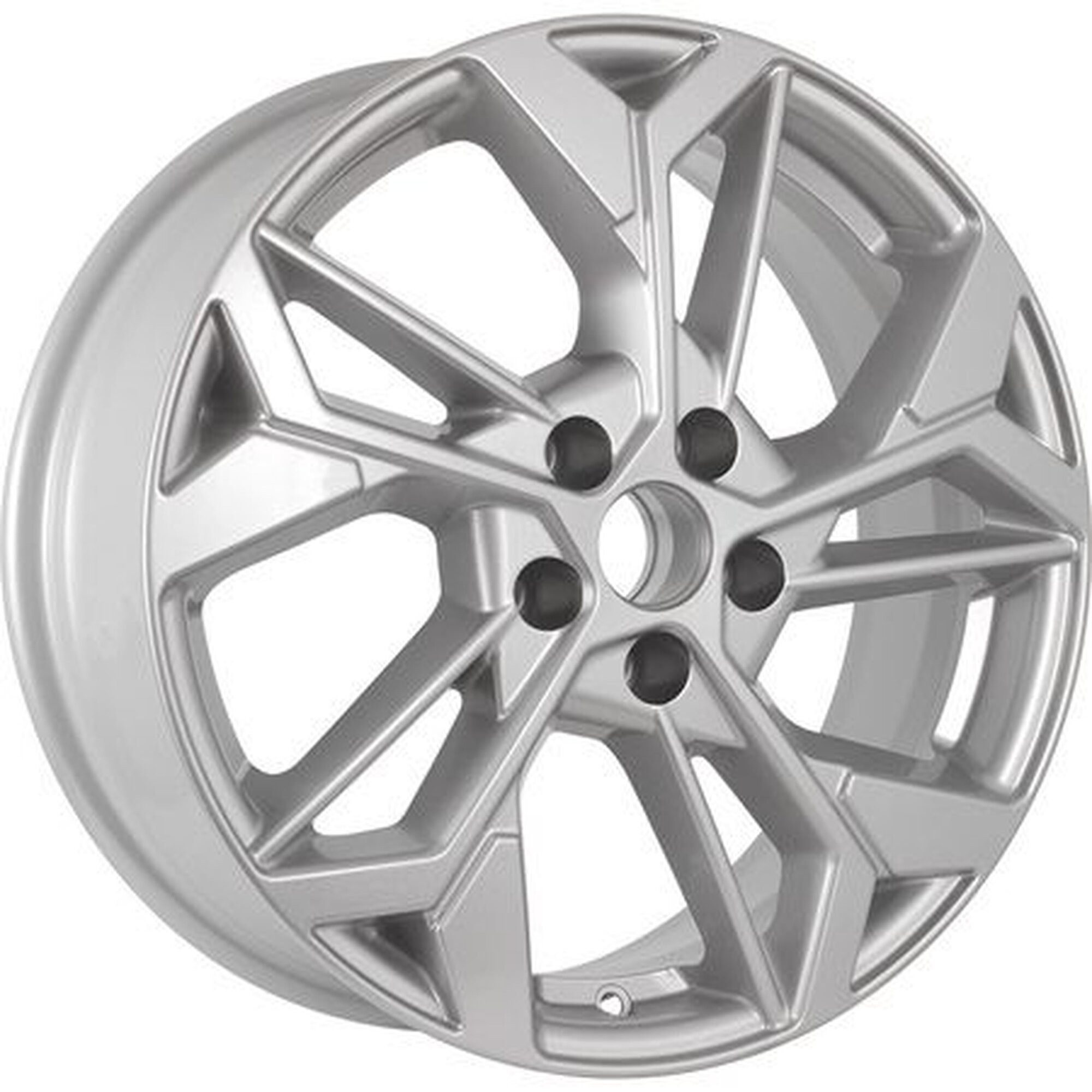 Диск литой КиК Серия Реплика КС1062 (17_Tiggo 4 Pro) R17x6.5 5x108 ET33 CB60.1 Silver