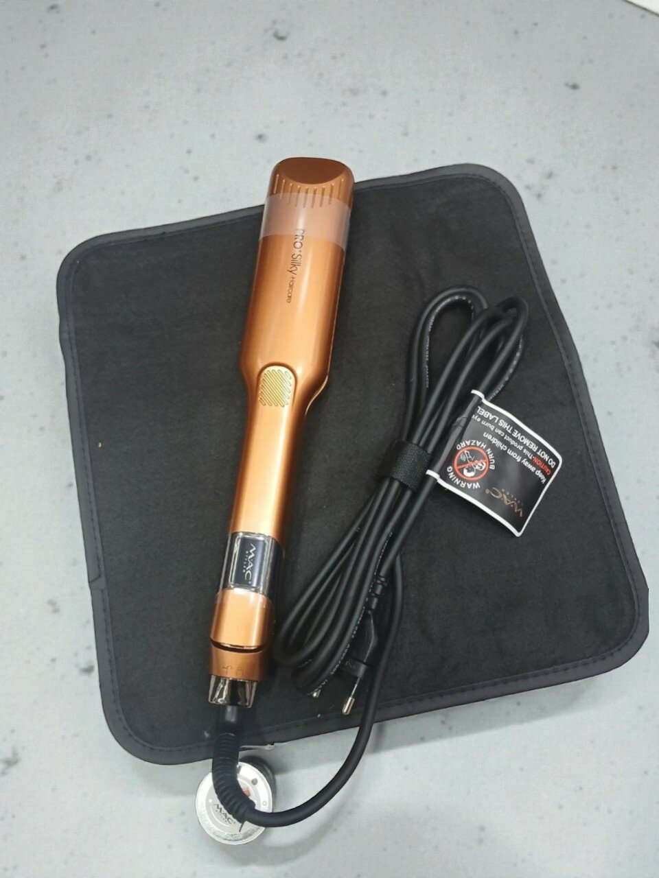 Professional soch tekislovchi dazmol MAC Styler MC-5599, LED displeyli черный — фото 1