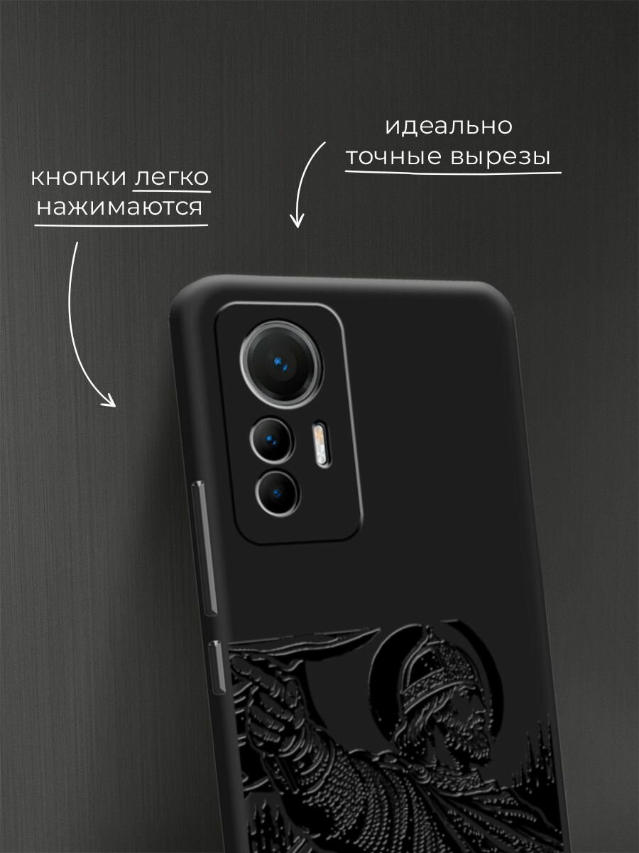Чехол на Xiaomi 12 Lite / Сяоми 12 Лайт с принтом Древнерусский князь — фото 1