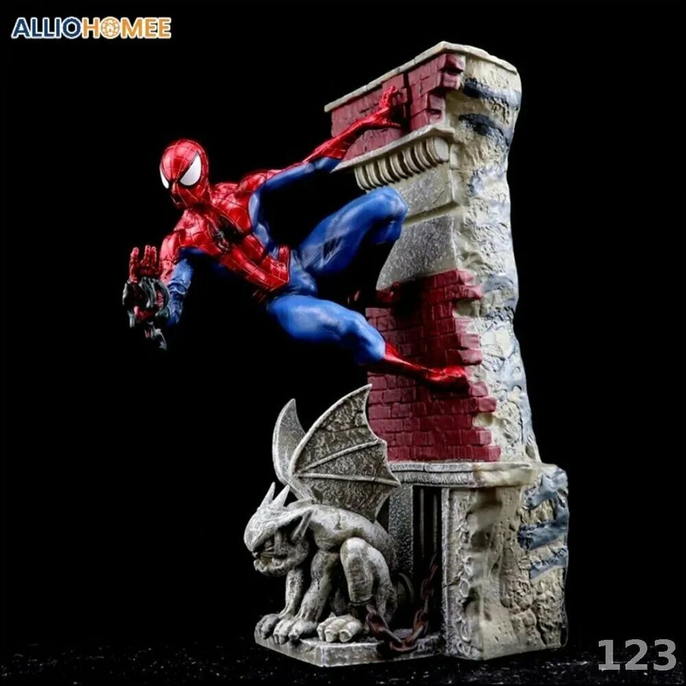 Коллекционная модель Венома и Человекапаука от Marvel DXG, премиум статуэтка из ПВХ высотой 27 сантиметров