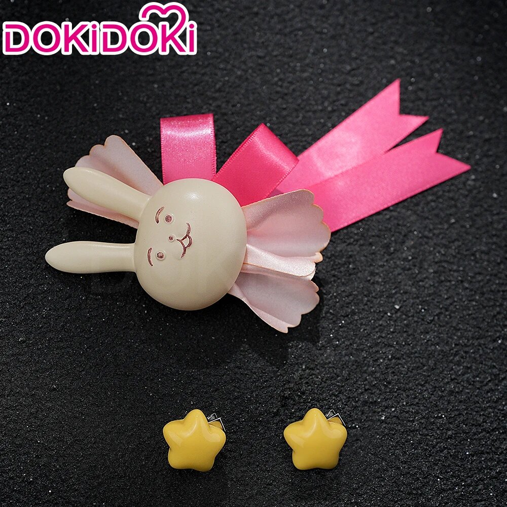 Заколка для волос DOKIDOKI Ai Headwear, розовый