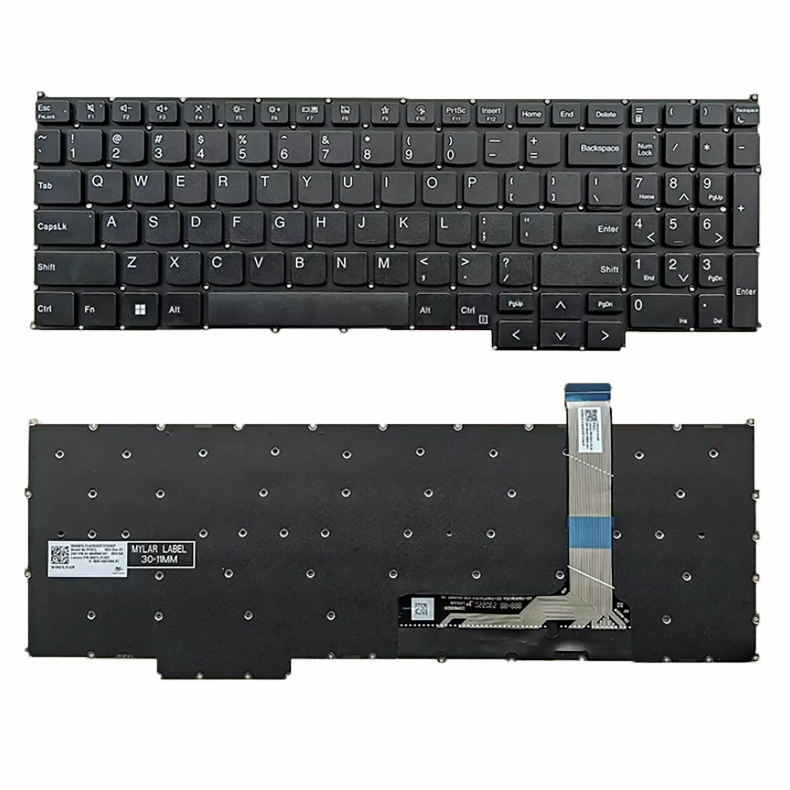 Американская/русская раскладка для ноутбуков Lenovo Thinkbook 16+16p G4/G5/G6/G7/G8 IRH IRL IML IMH клавиатура ноутбука