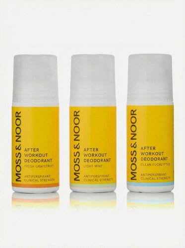 Изображение товара Набор дезодорантов MOSS&NOOR After Workout Deodorant, для всех типов кожи