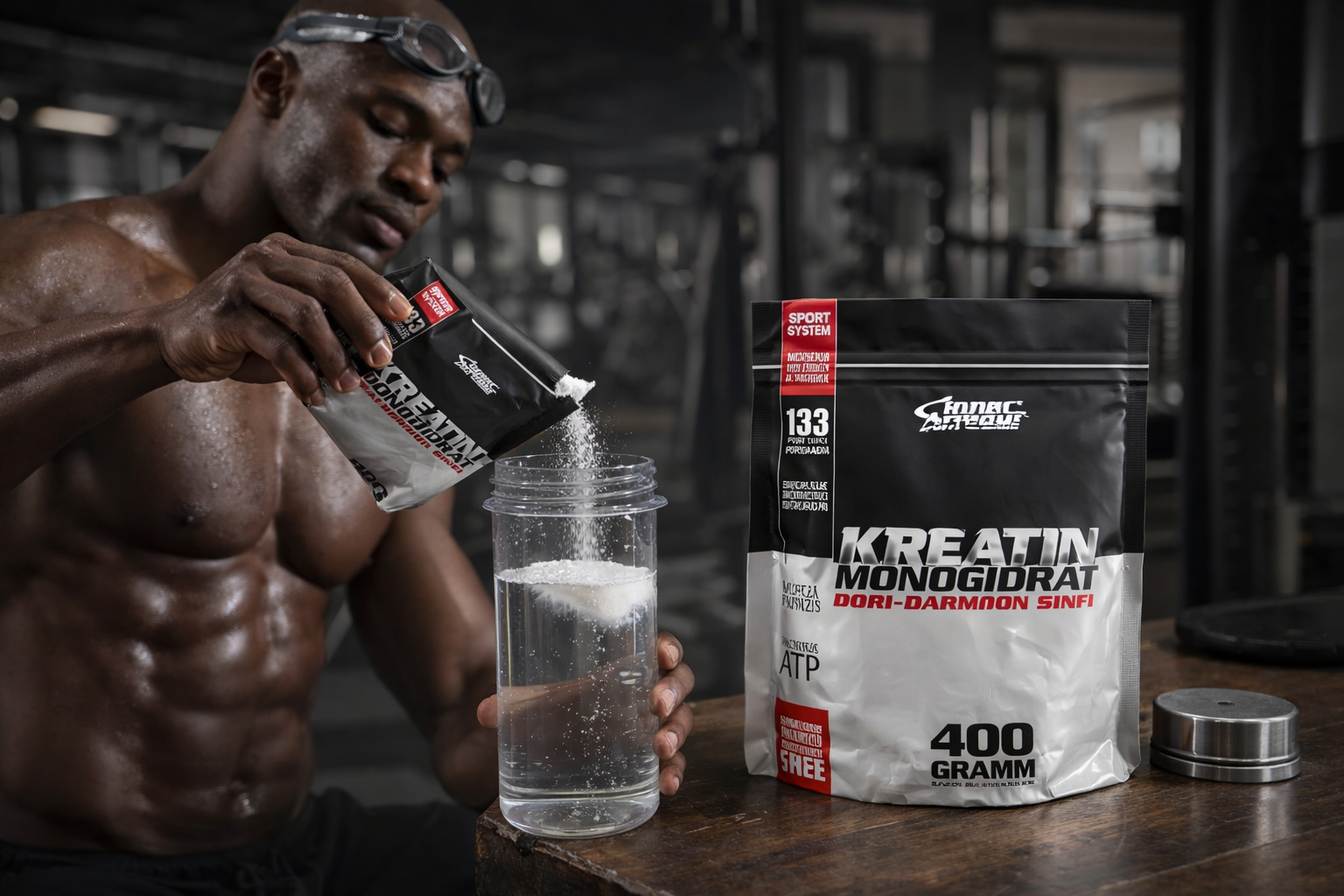 Креатин моногидрат Inner Armour Creatine 400 г — чистый креатин для силы и выносливости