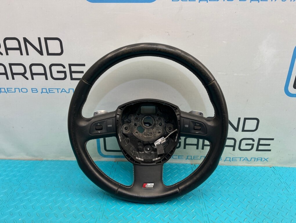 Руль Audi S8 2007 D3 BSM 5.2 OEM 4E0419091EB