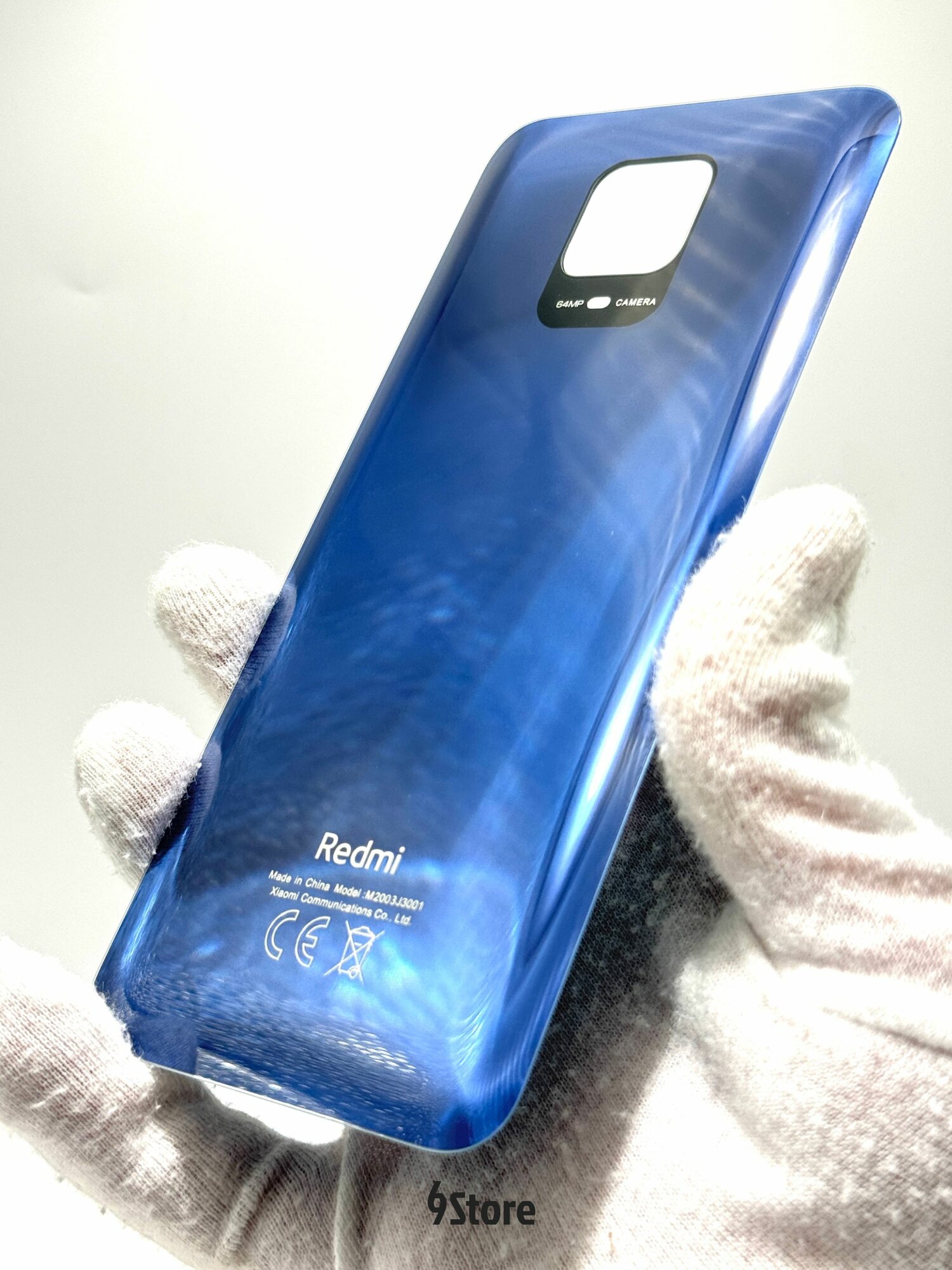Задняя крышка Xiaomi Redmi Note 9 Pro (M2003J6B2G) / Redmi Note 9S (M2003J6A1G) / Redmi Note 9 Pro Max (Серый)