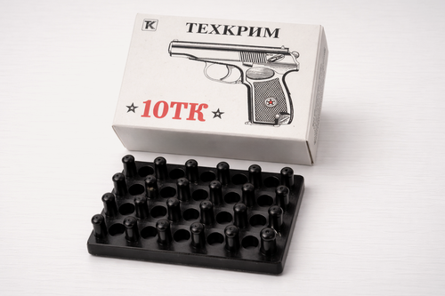 Изображение товара Кейс для холостых патронов 10ТК на 20 шт, контейнер для хранения патрон, техкрим