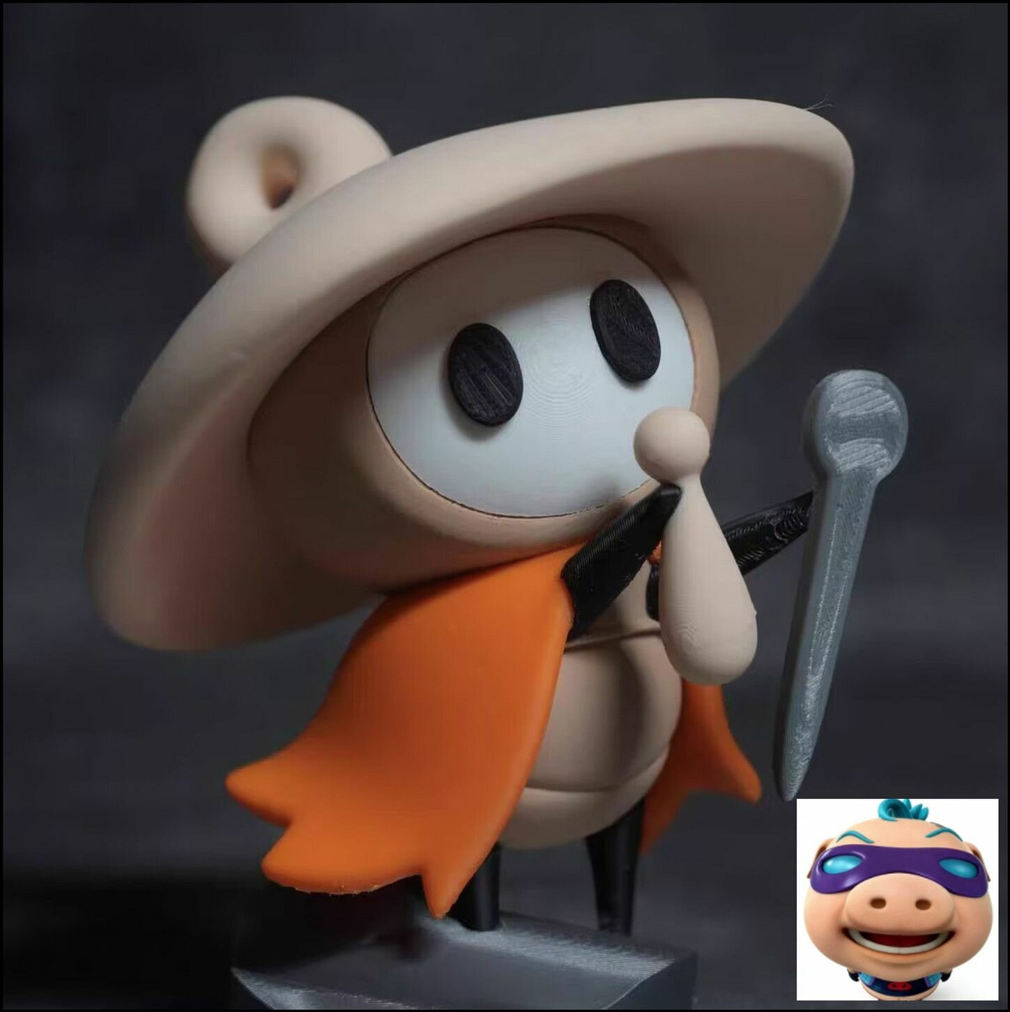 Фигурка Hollow Knight Silksong Шерма 3D декоративная статуэтка из пластика для коллекционеров и фанатов игры