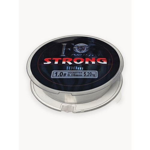 Леска для рыбалки 0.14 мм, 100 метров нагрузка 4.70 # 0.8 Flying dragon, прозрачная