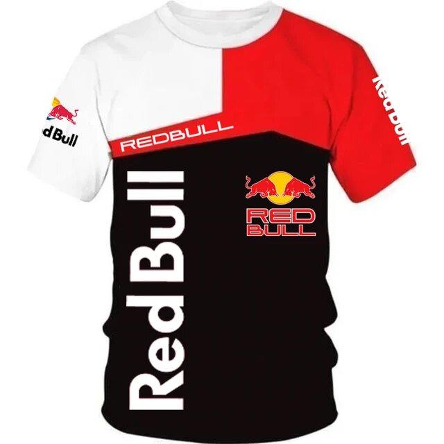 Мужская летняя футболка Red Bull полиэстер