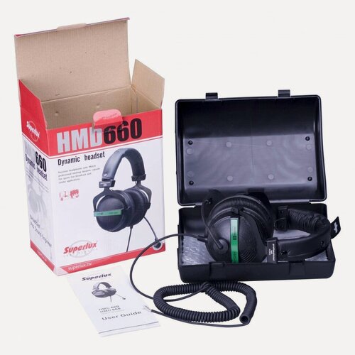 Изображение товара Компьютерная проводная гарнитура SUPERLUX HMD660