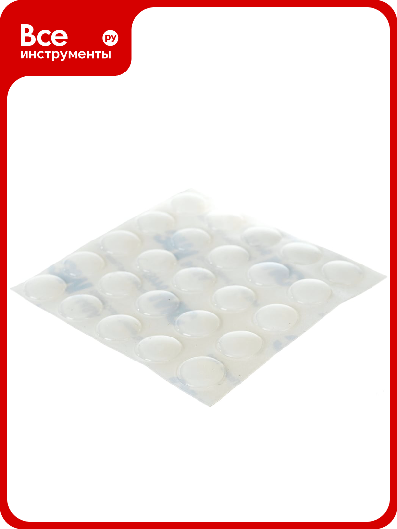 Самоклеящийся амортизатор Левша 25 шт. У8-8749