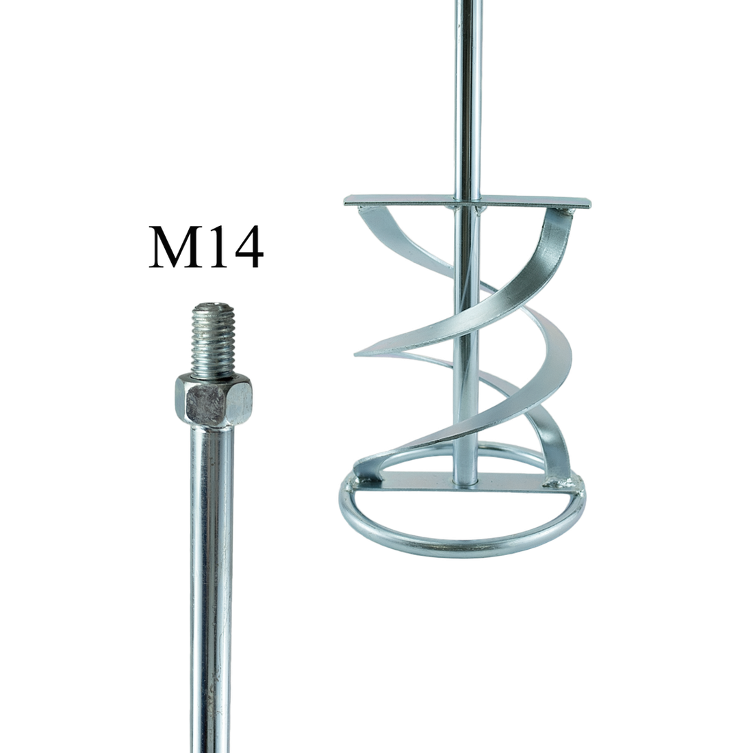 Оцинкованная насадка-венчик для строительного миксера TORGWIN T958968