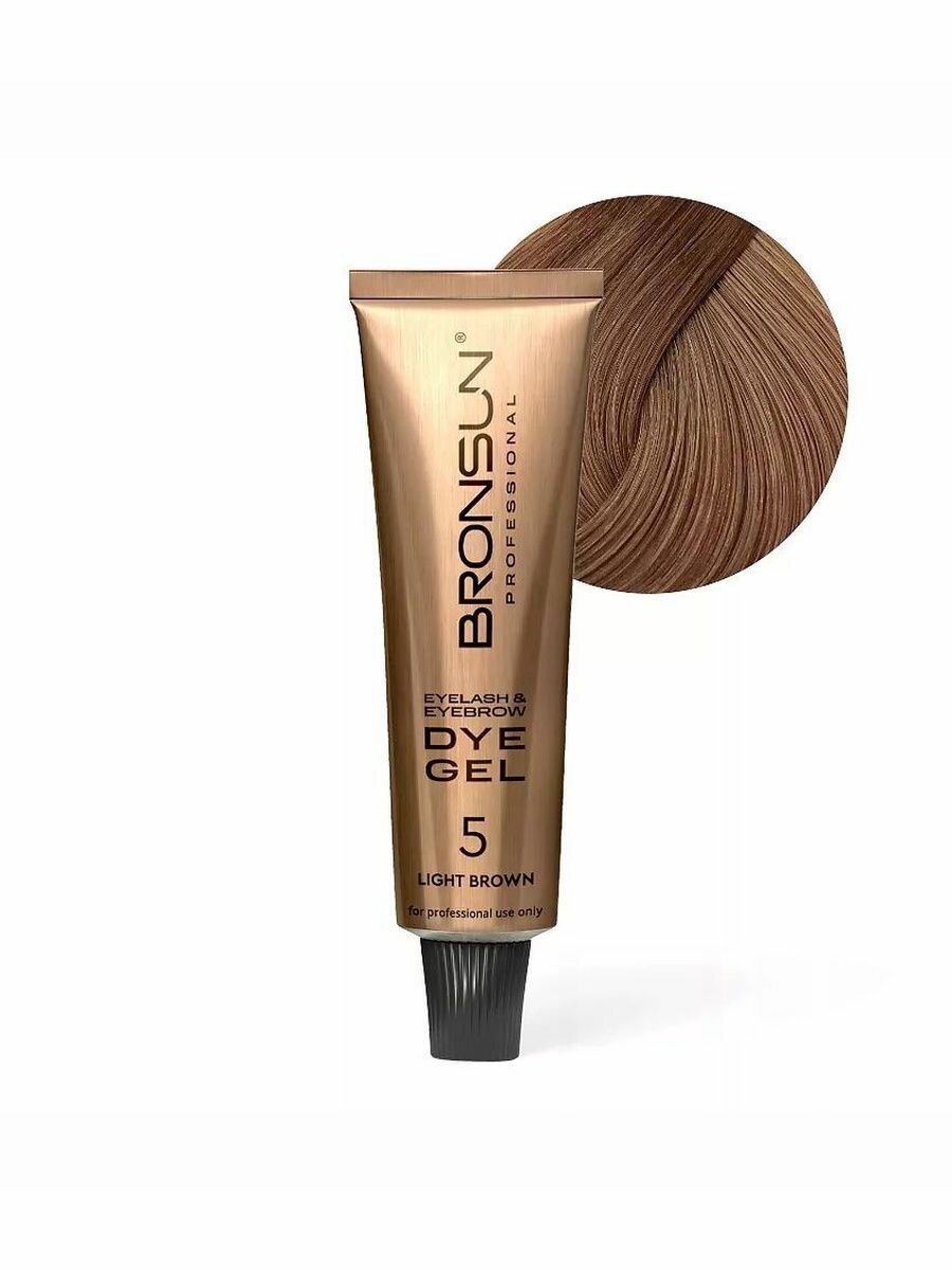 Гель-краска для ресниц и бровей BRONSUN15 мл — фото 1