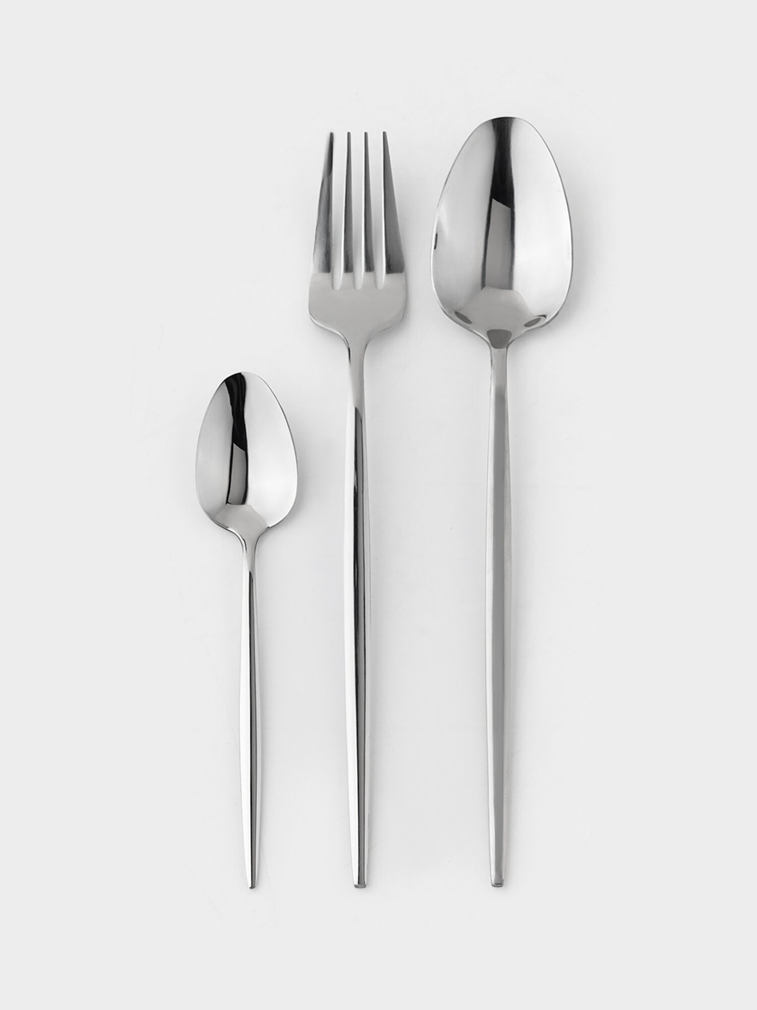 Набор столовых приборов «Блинк» 18 предметов нержавеющая сталь серебристый