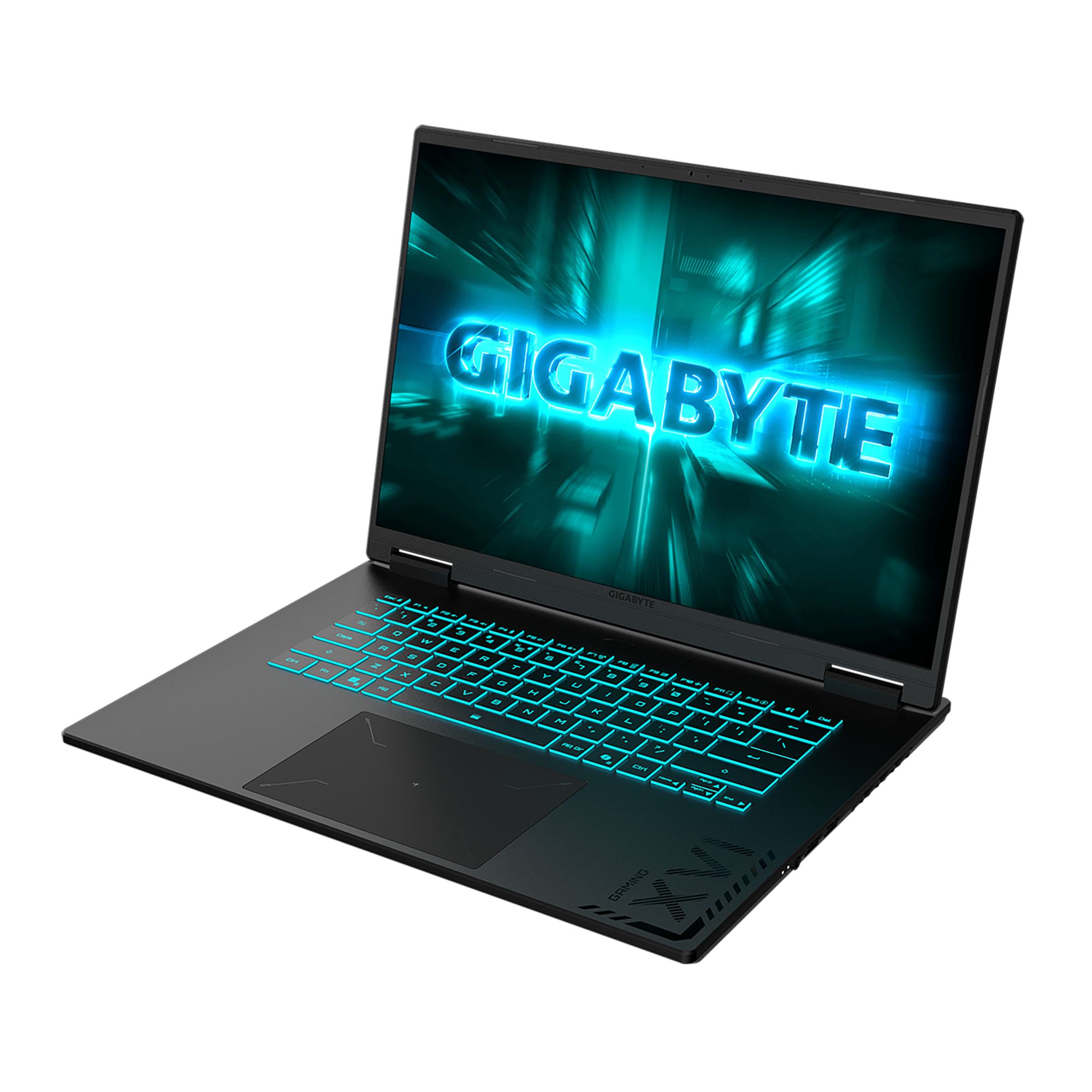 Изображение Ноутбук Gigabyte GAMING A16 GA6H 16' IPS 1920x1200, 32 ГБ DDR5, 1 ТБ SSD, NVIDIA GeForce RTX5060 8 ГБ, Win 11 Pro+MS Office Pro Plus 2021, черный