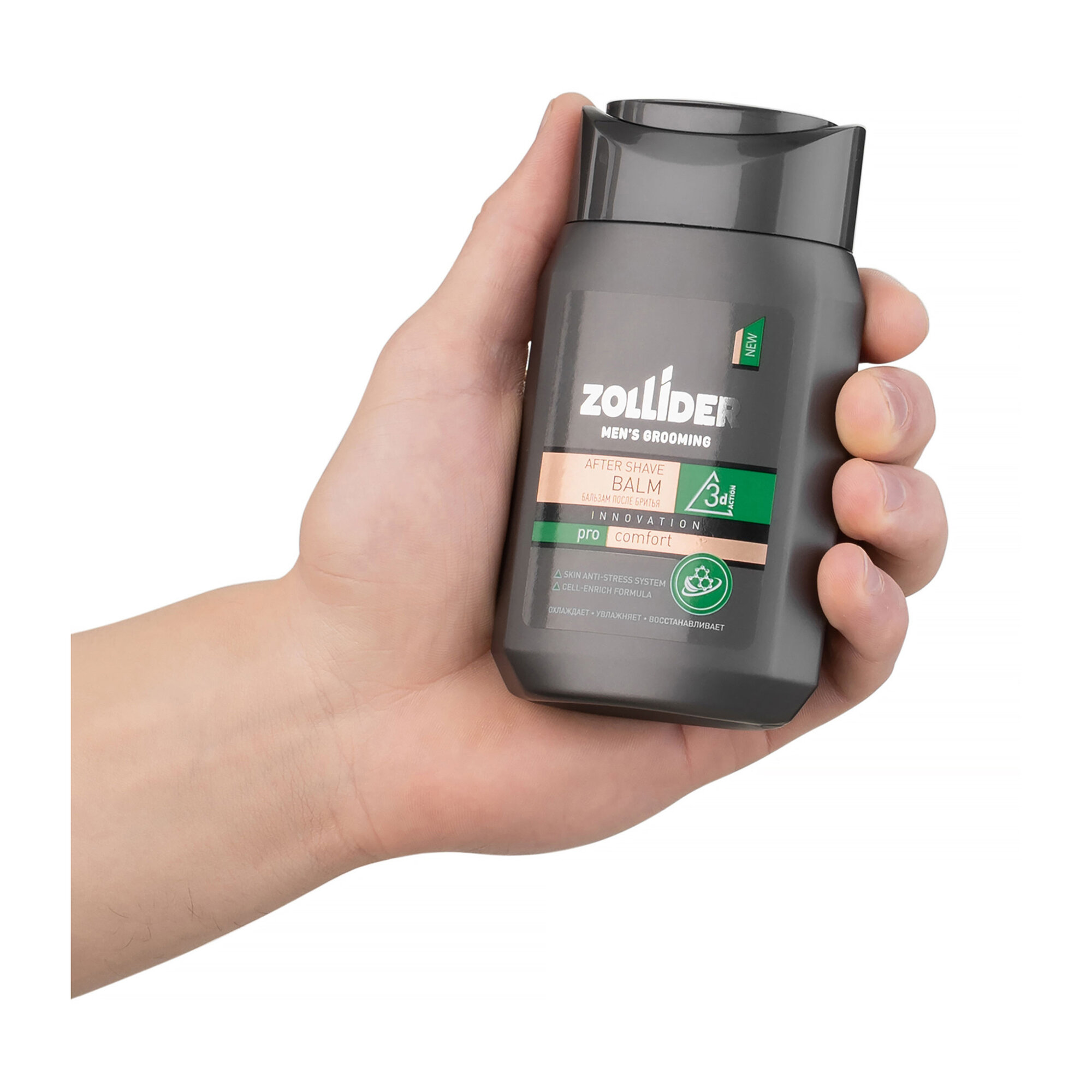 Бальзам ZOLLIDER Pro Comfort, охлаждающий, после бритья, для чувствительной кожи, 150 мл