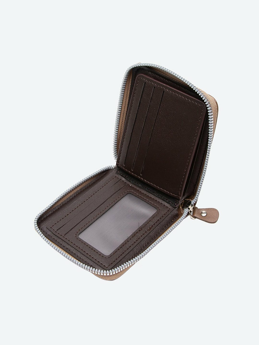 Кошелек , фактура гладкая, светло-коричневый — фото 1