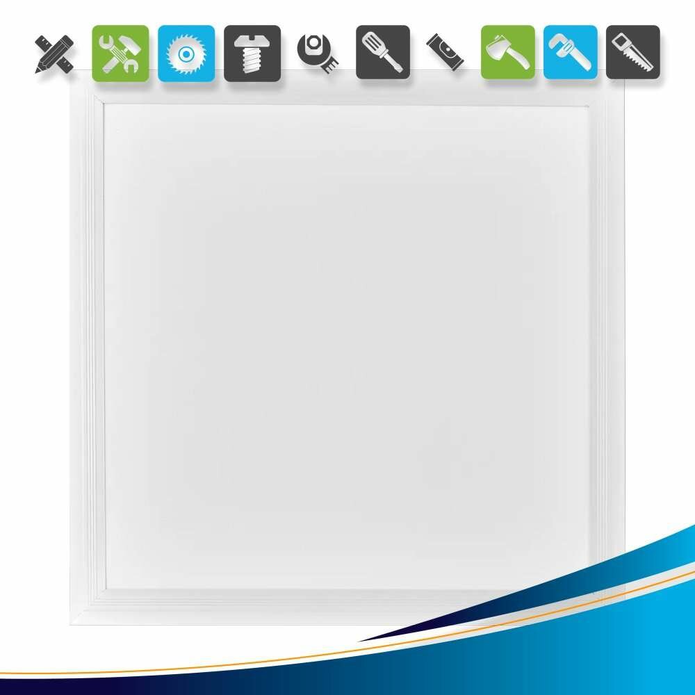 Панель светодиодная Volpe Q107 295x295 мм опал 18 Вт 4000 К IP40