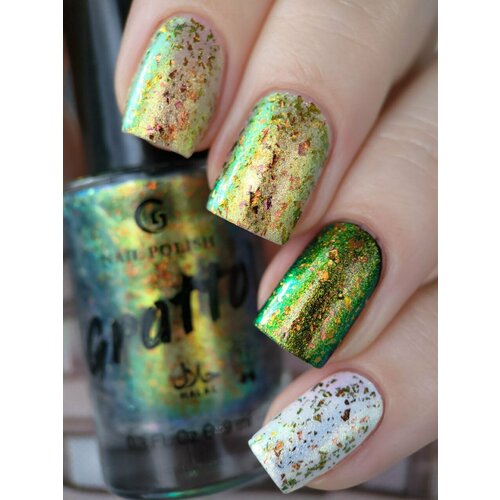 фото Лак для ногтей без лампы - grattol color nail polish boa-ring? never, 9 мл