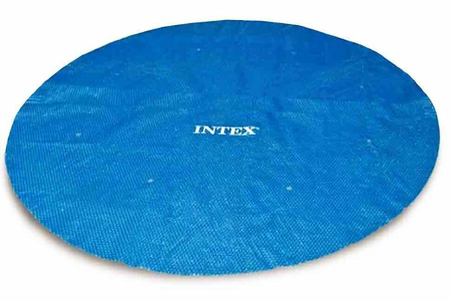 Солнечное покрывало с обогревающим эффектом для бассейнов 457 см (D448 см) (Intex 28013)