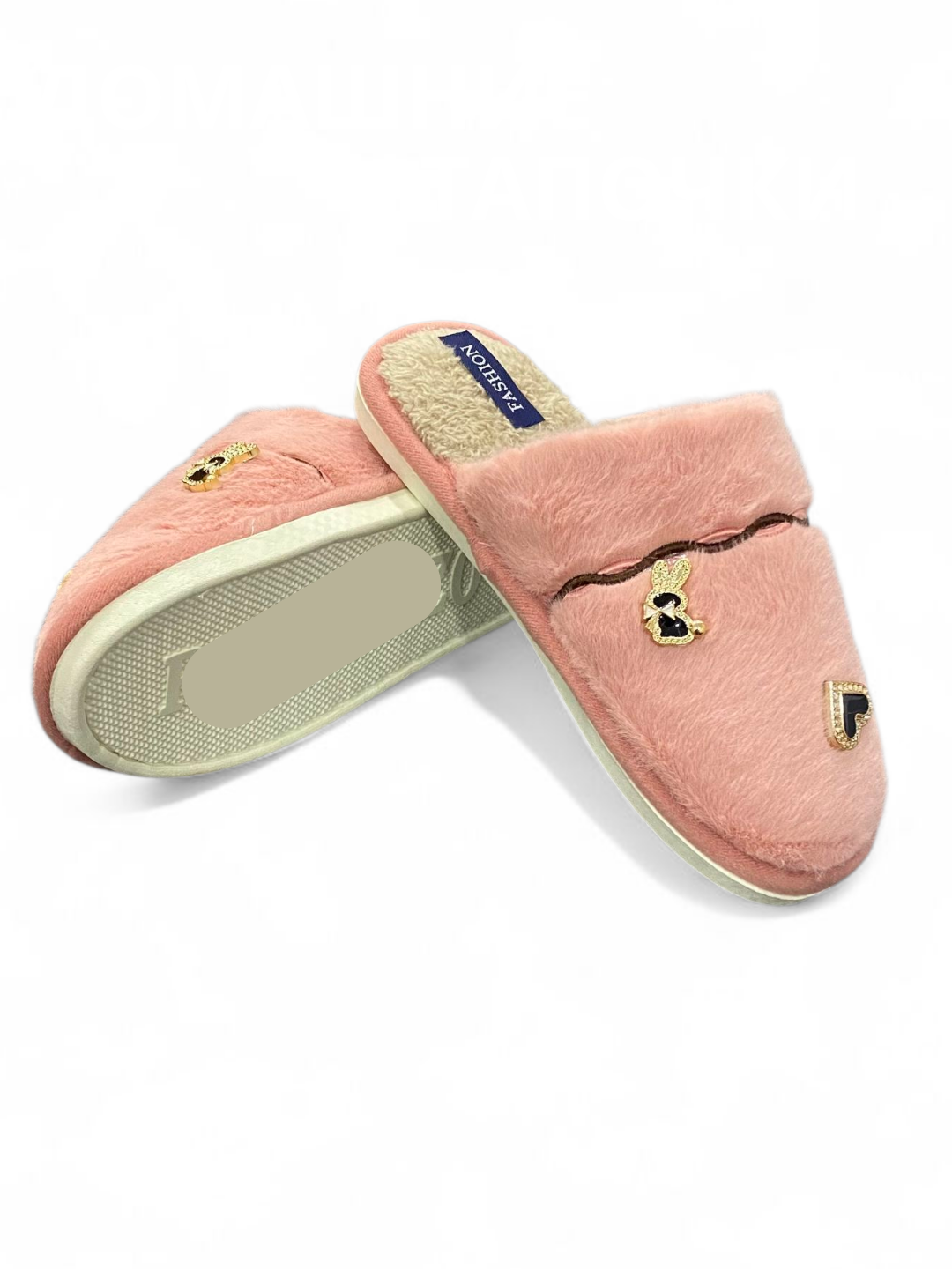 Тапочки Тапочки Женские, размер 36, розовый — фото 1