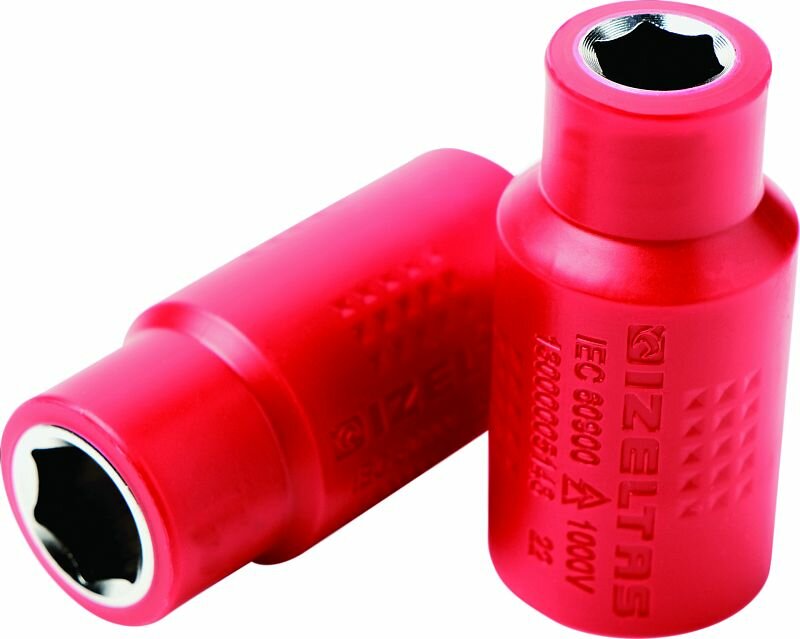 Головка диэлектрическая торцевая шестигранная 15 мм 1/2" 1000V IZELTAS
