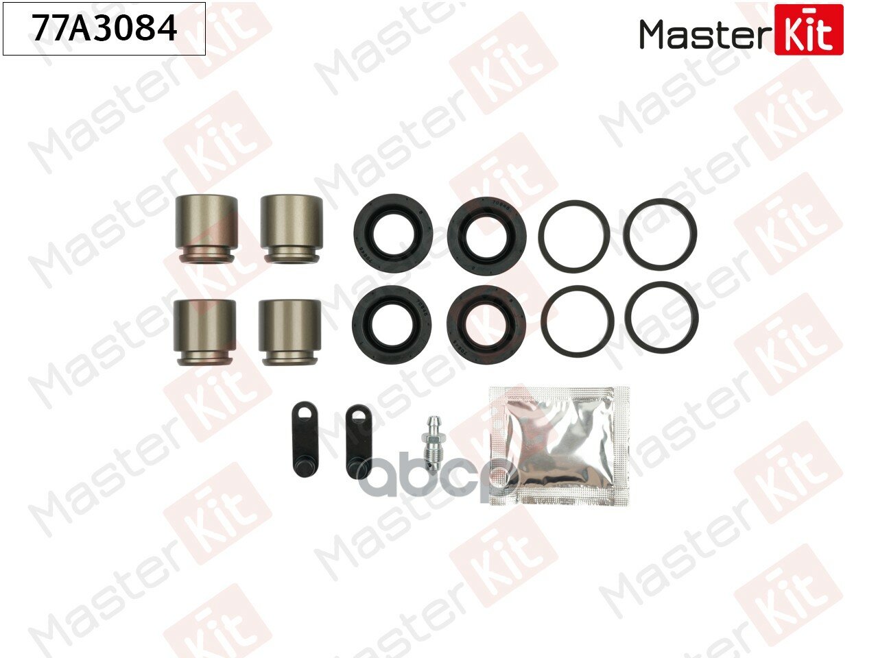 Ремкомплект тормозного суппорта+поршень Audi Q7 (4LB) 2006 - 2016 MasterKit арт. 77A3084