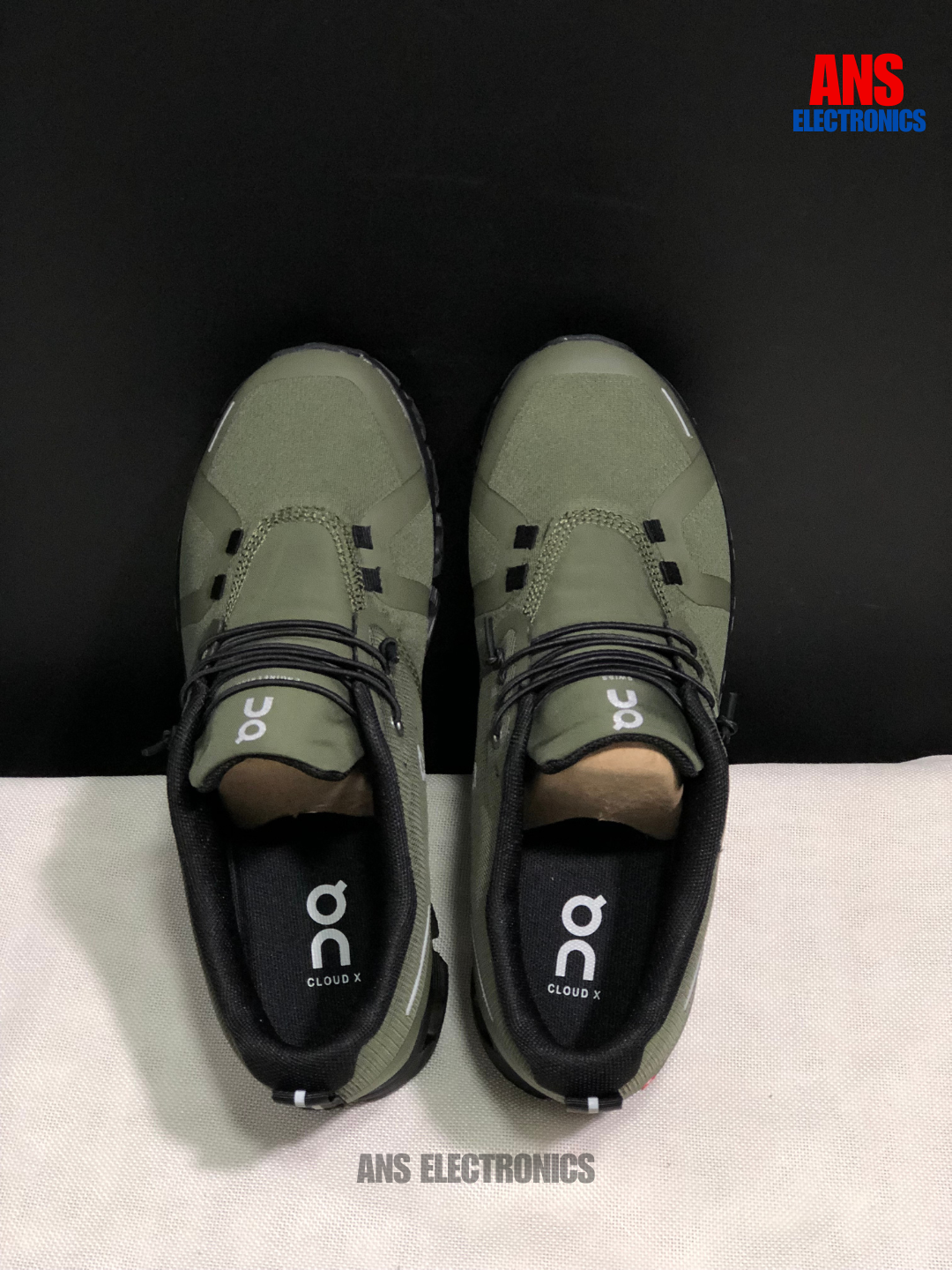 Кроссовки  On Cloud, полнота B (US)/ на среднюю стопу, размер 41, зелeный — фото 1