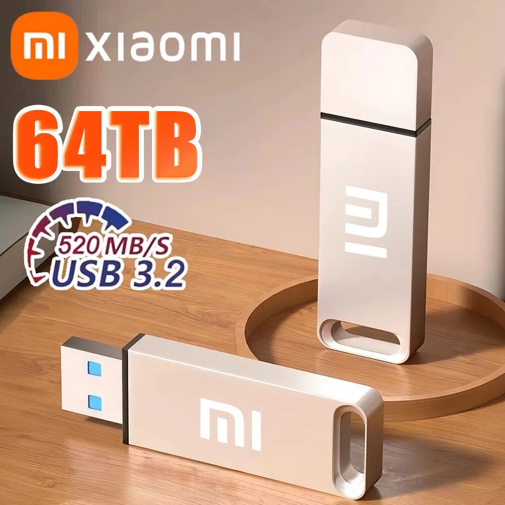 MIJIA USB-накопитель 64 ТБ Red 64TB — фото 1