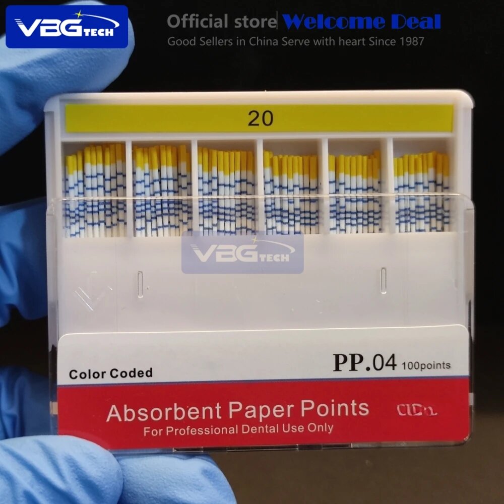 Absorbent Paper Points PP.04 Color: PP04-NO.20-Mark