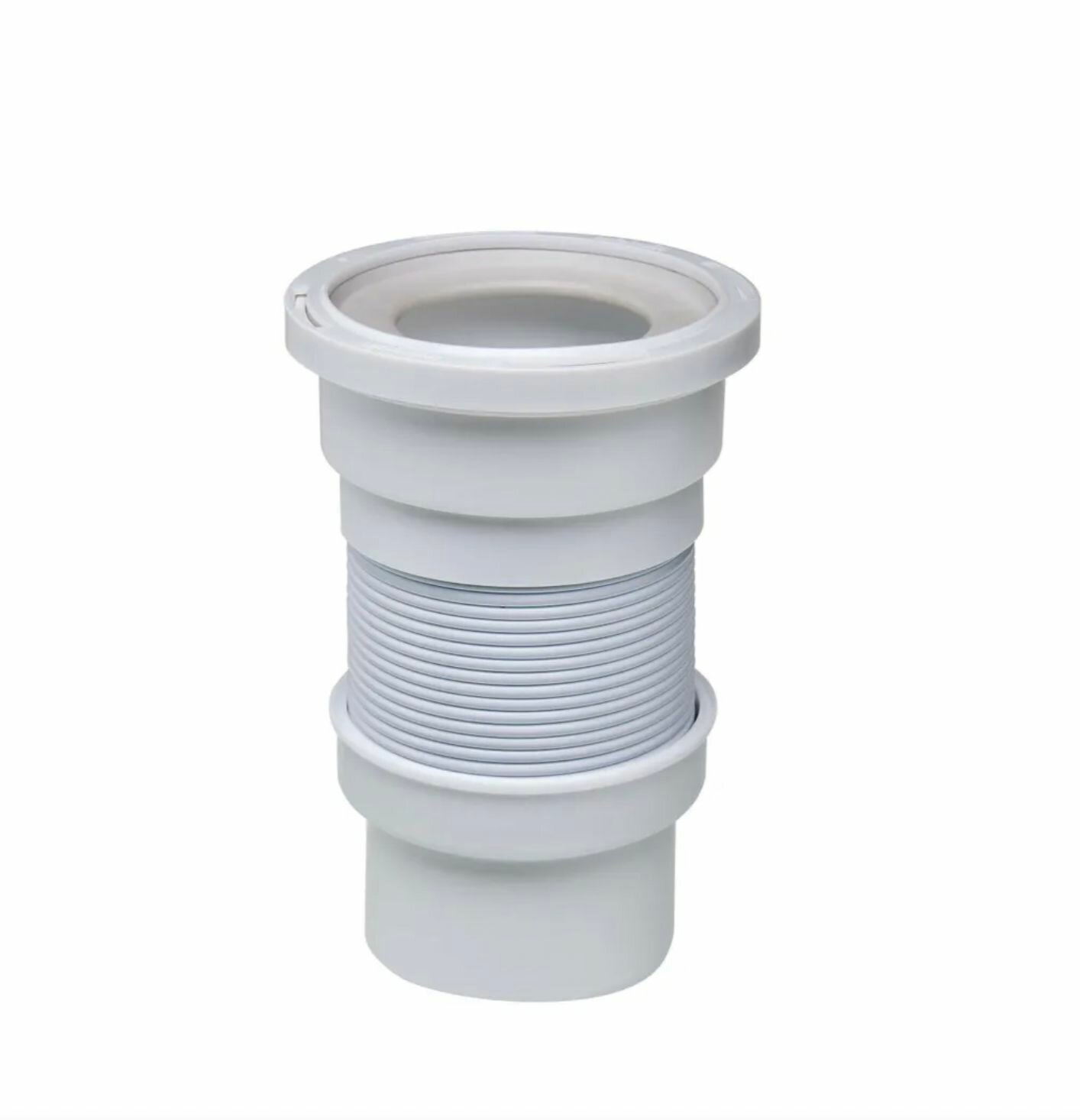 Гофра для унитаза армированная Essentials L190-330 мм D110 мм PUSH-FIT — фото 1