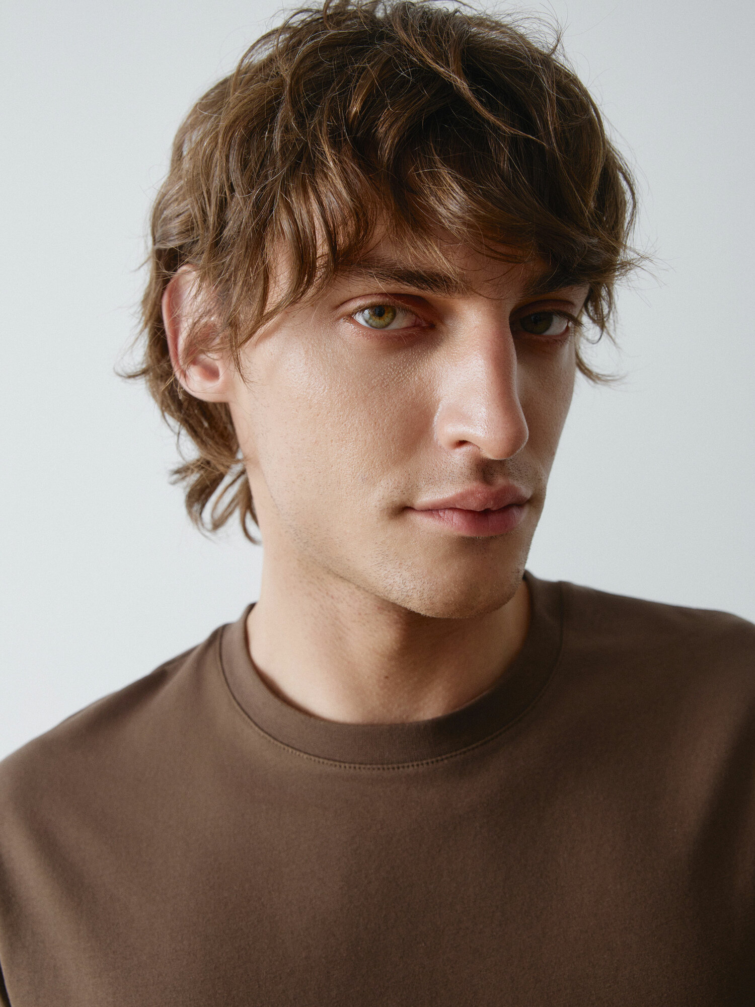 Футболка Sela, 1 шт., размер 48, темно-коричневый — фото 1