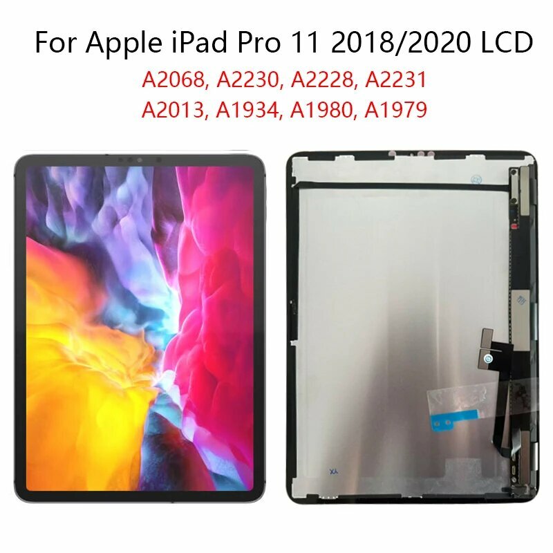 ЖК-дисплей для iPad Pro 11 2018 2020 Black 2020, цвет black 2020