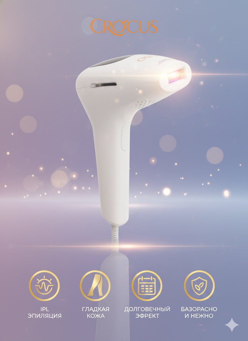 Фотоэпилятор лазерный, эпилятор с эффектом охлаждения для всего тела