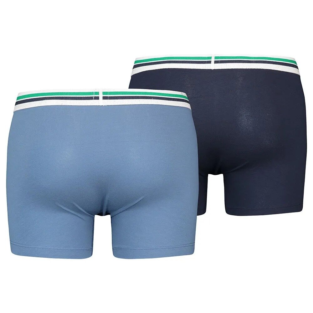 Трусы Levi's, комплект из 2 шт., размер S, синий — фото 1