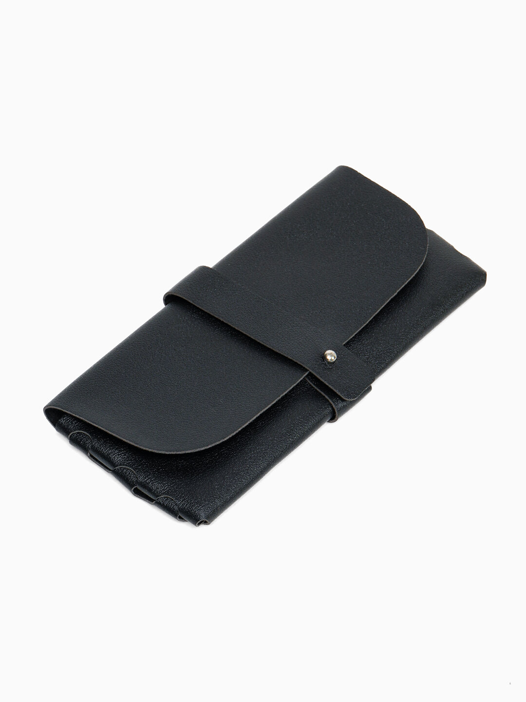 Футляр для очков "Unisex", искусственная кожа, универсальный размер, чёрный — фото 1