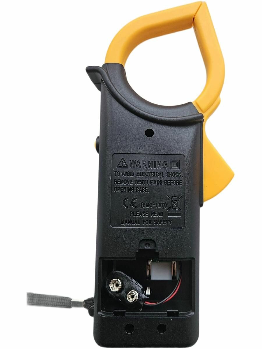 Мультиметр цифровой /токовые клещи принцип холла/ DT266 — фото 1