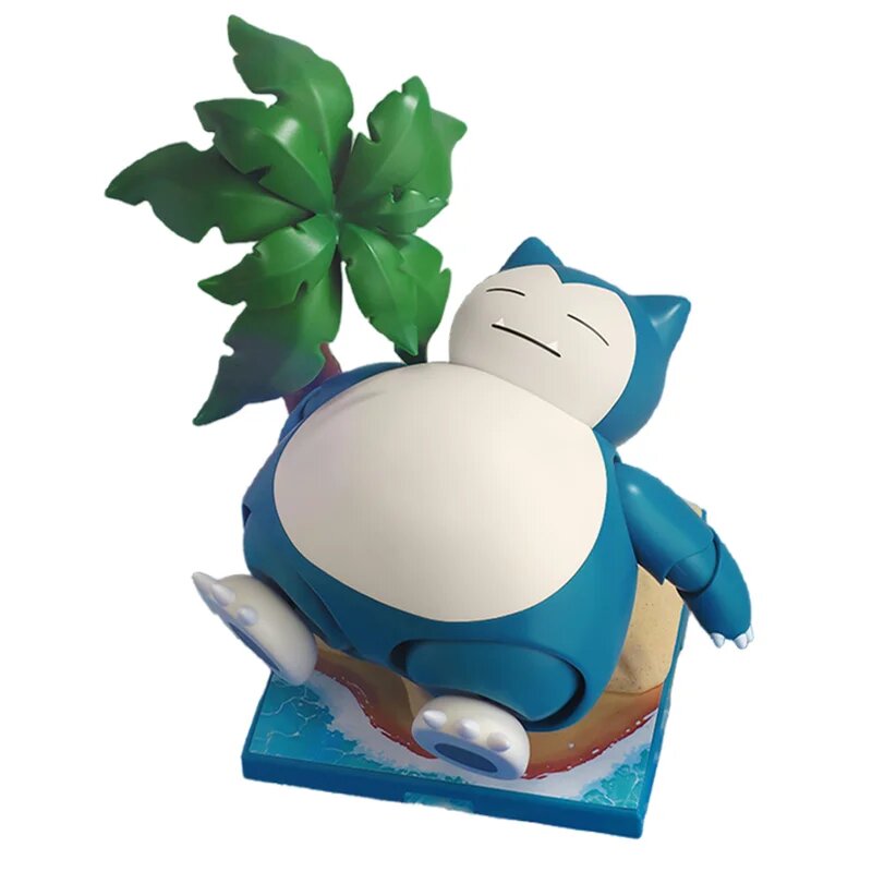 Фигурка Pokemon Snorlax на пляже