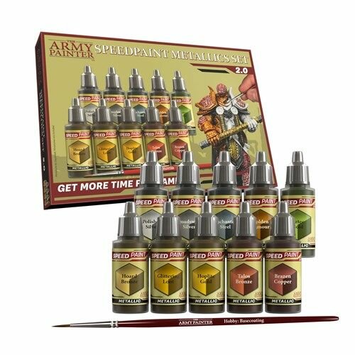 Набор красок Speedpaint Metallic Set 2.0 The Army Painter WP8062