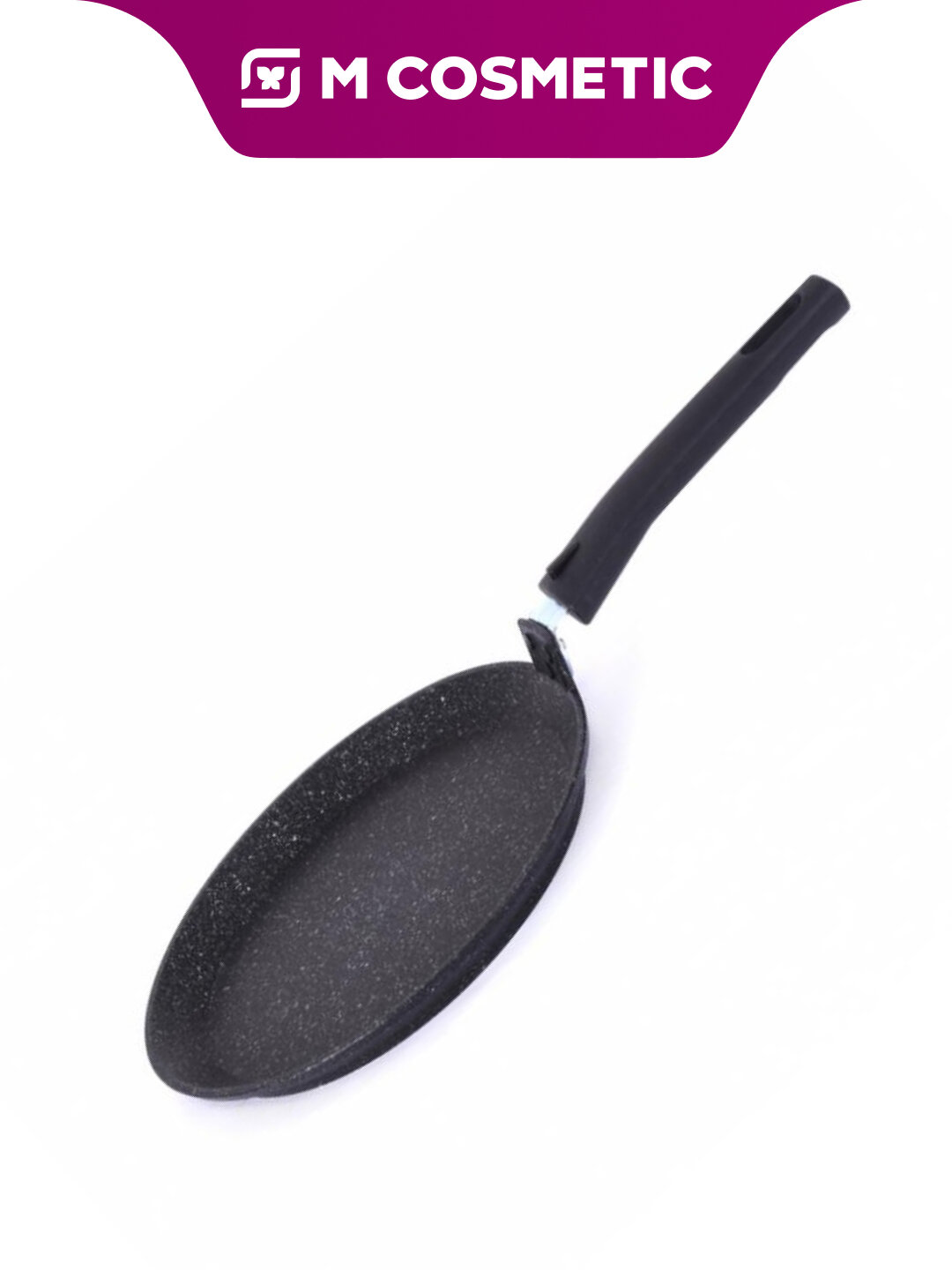 Сковорода Kukmara "Мраморная" СБМТ220-1А, блинная, антипригарное покрытие, диаметр 22 см