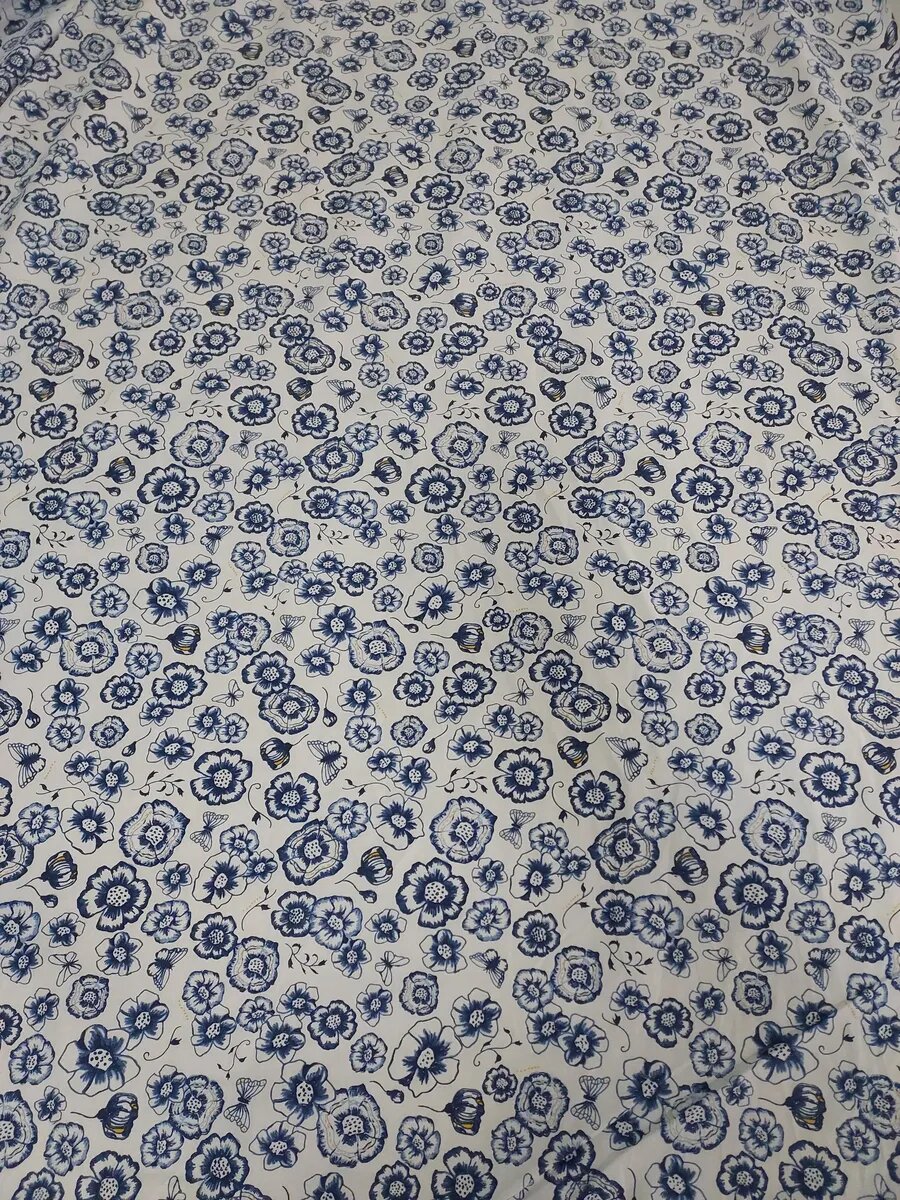 Комплект наволочек 50х70см (2 шт.) перкаль цветы — фото 1