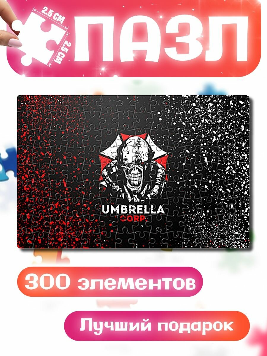 Пазлы для детей и взрослых Resident evil 3 Обитель зла Немезис Nemesis