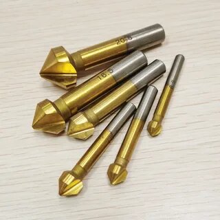 Набор сверло зенковочный 6pcs 0808-236 CHAMFER END MILLING EMO-73018 — фото 1