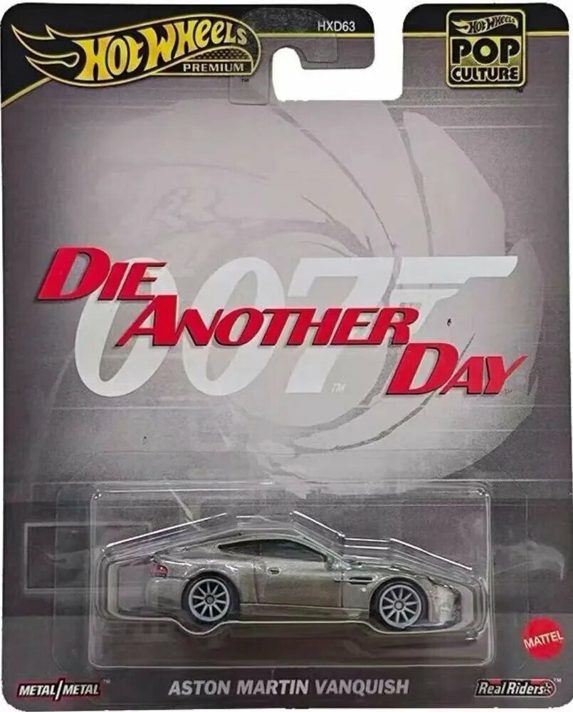 Машинка Mattel HXD63 (DIE ANOTHER DAY)ASTON MARTIN VANQUISH