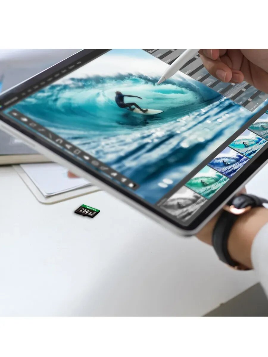 Флеш карта microSDXC 128GB UD128GUI3V30A2SP-RA1 Speed Plus V30 A2 + adapter — фото 1