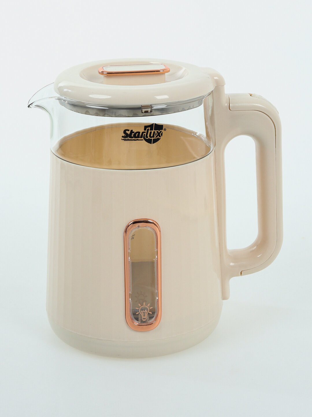 Электрочайник Starlux, 2-2,5 литра - Бежевый
